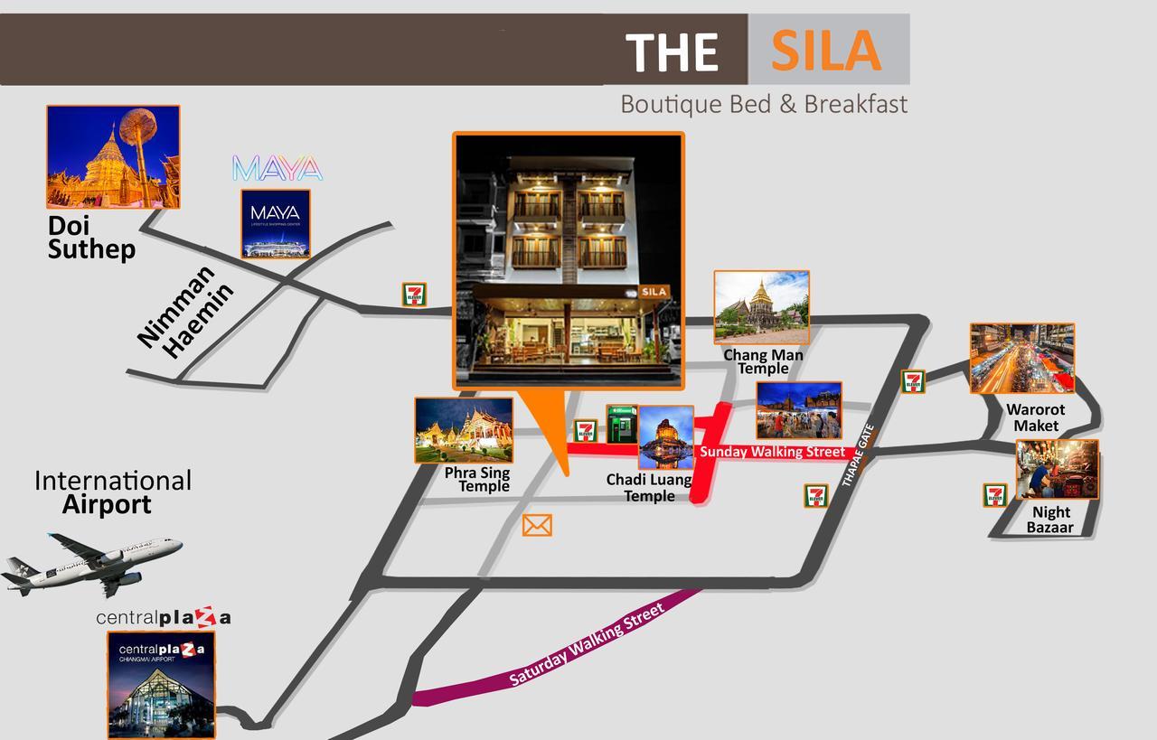 The Sila Boutique Bed & Breakfast Chiang Mai Bagian luar foto